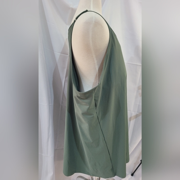 Old navy 4XL go dry active dress with built in bra green - Picture 3 of 7